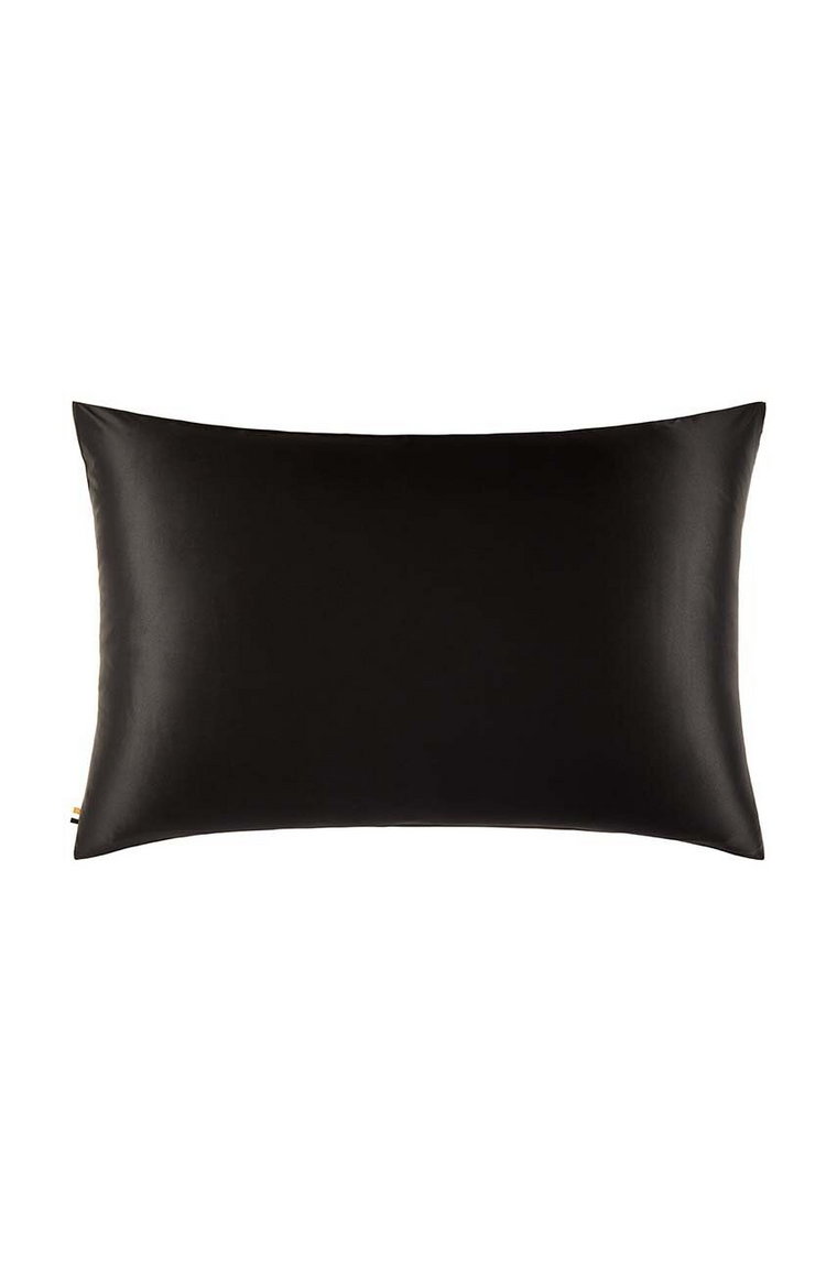 BOSS poszewka na poduszkę jedwabna SILKSHAM Black 50 x 75 cm