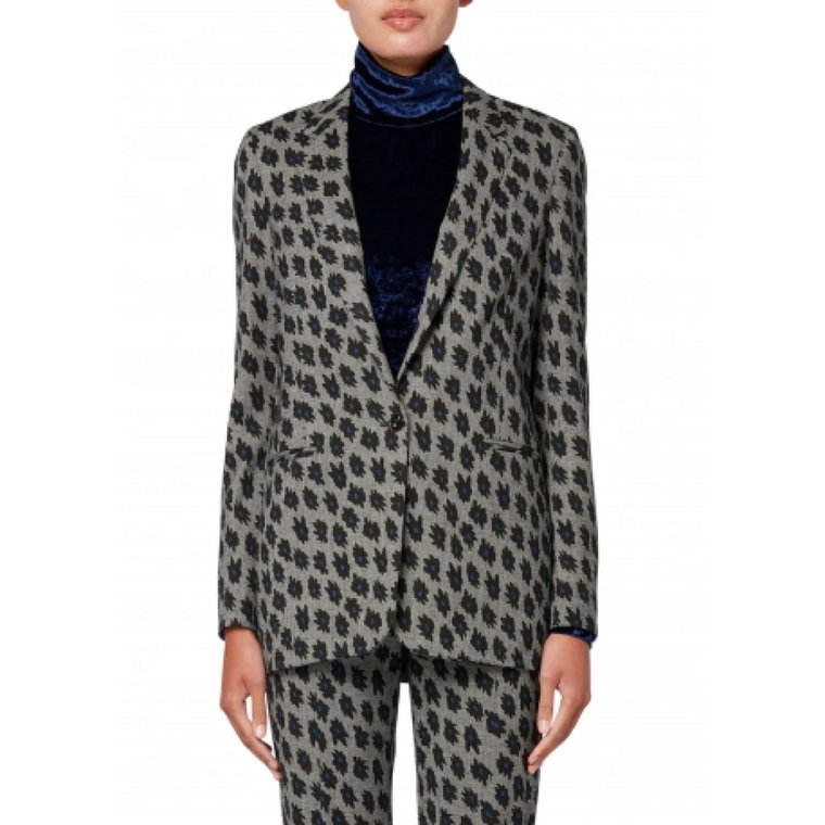 Leopard Print Floral Chevron Vest Paul Smith