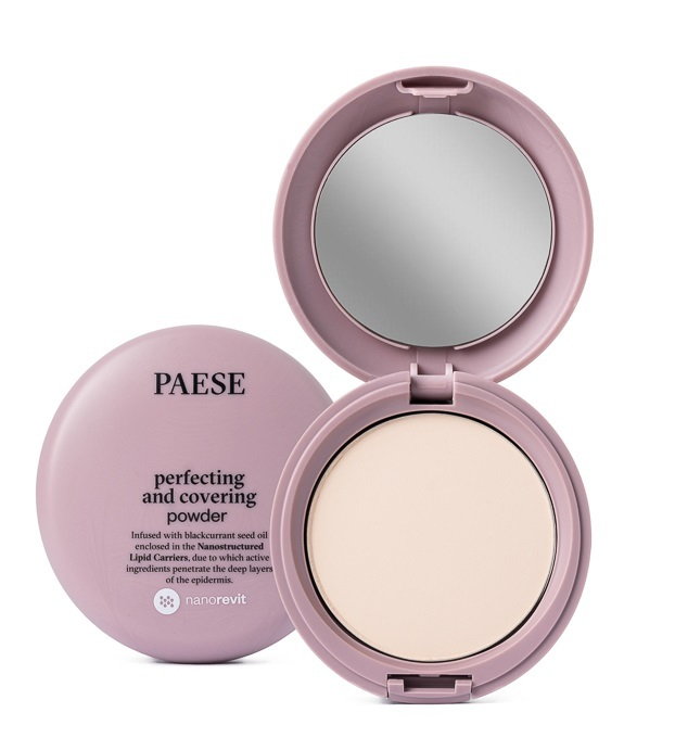 Paese Nanorevit Perfecting and Covering Powder Puder 01 Ivory 9g