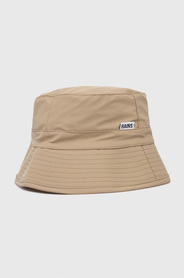 Rains kapelusz 20010 Bucket Hat kolor beżowy 20010.24-24Sand