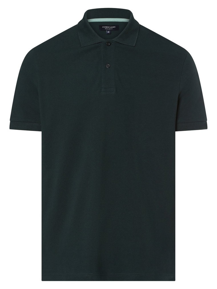 Andrew James - Męska koszulka polo, zielony