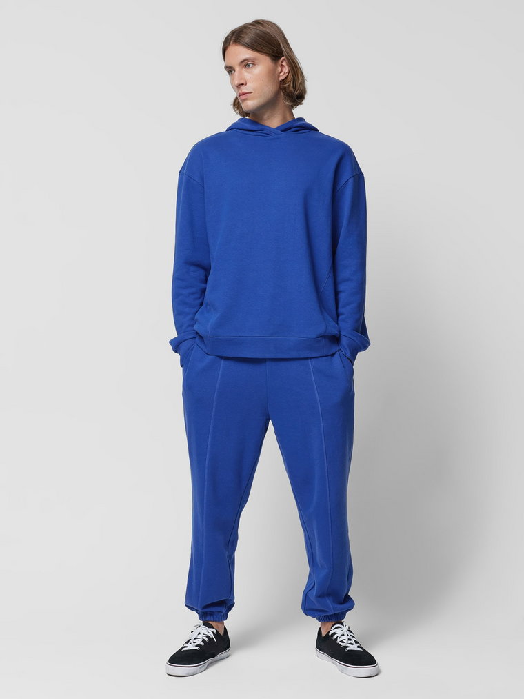 Spodnie dresowe joggery męskie Outhorn - niebieskie
