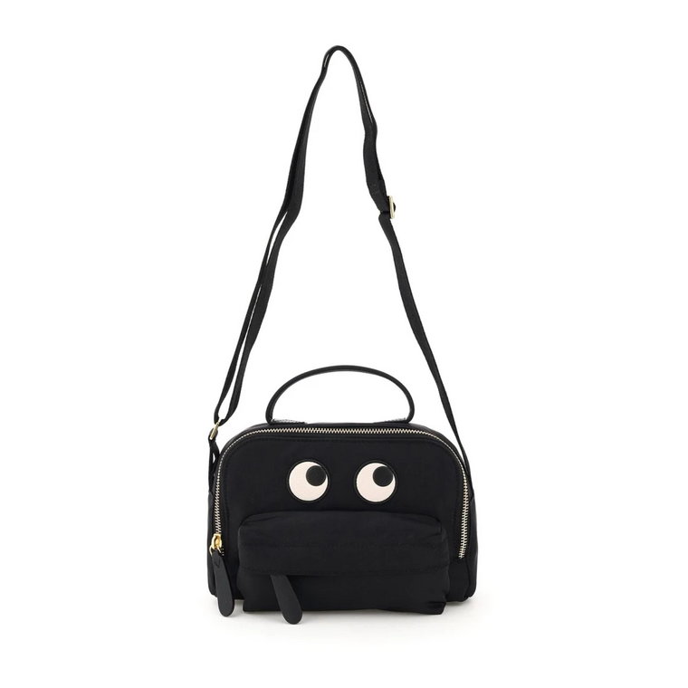 Eyes Crossbody Bag z Regenerowanej Nylonu Anya Hindmarch