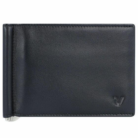 Roncato Pascal Portfel Dollar Clip Skóra 11 cm nero