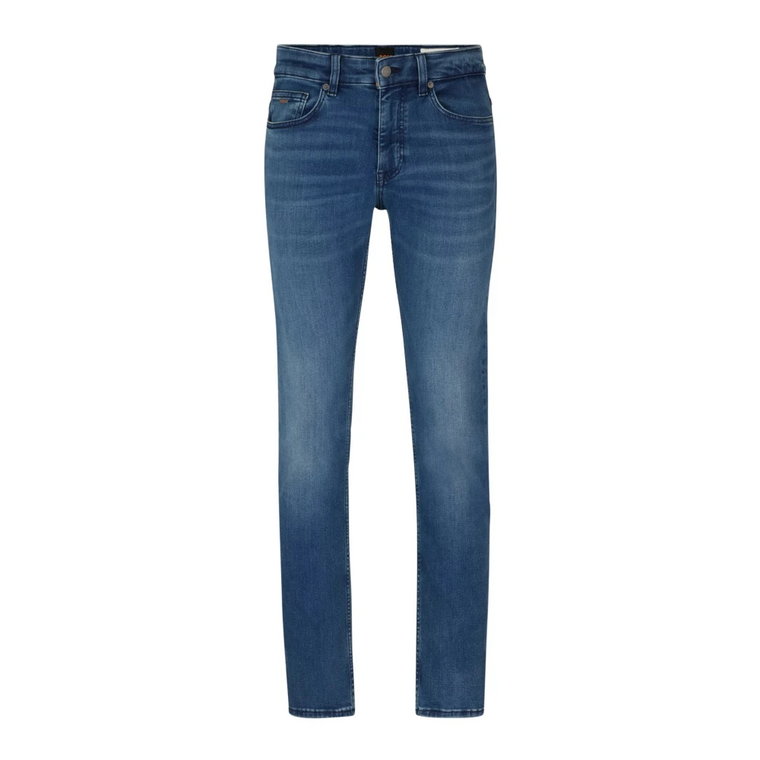 Spodnie Slim-fit z Normalnym Stanem Hugo Boss