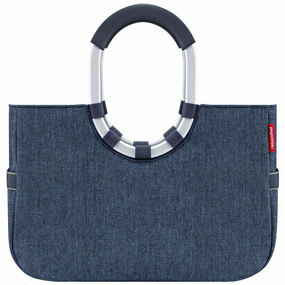 reisenthel Shopper Bag 40 cm herringbone dark blue