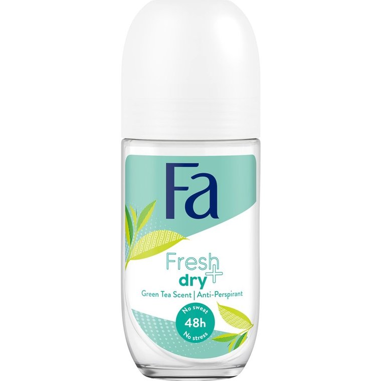 Fa, Fresh & Dry, dezodorant roll-on Green Tea, 50 ml