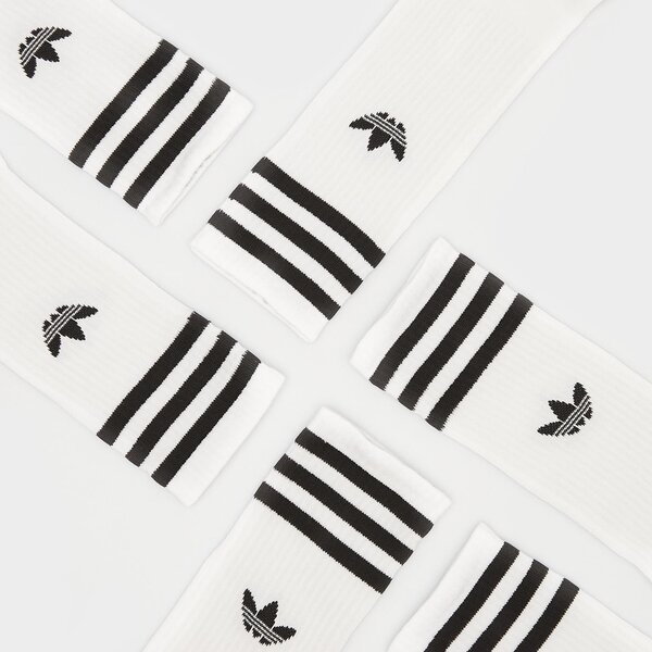 ADIDAS SKARPETY 3-PACK SOLID SOCKS HIGH CREW