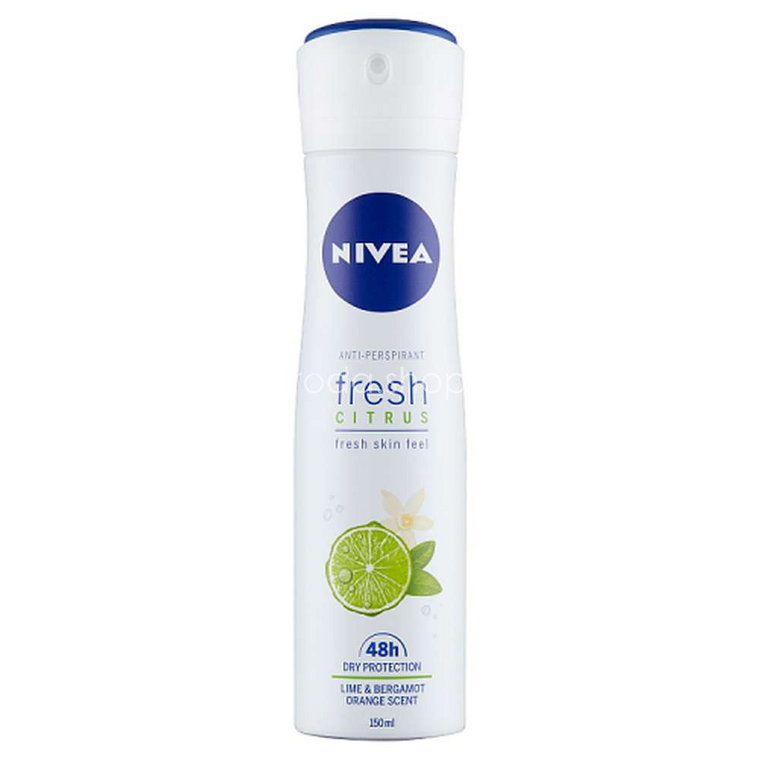 Nivea Fresh Citrus Antiperspirant Deodorant Spray 150Ml