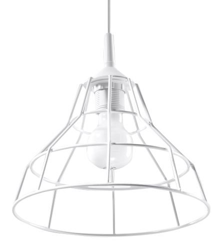 Industrialna lampa wisząca E821-Anato - biały