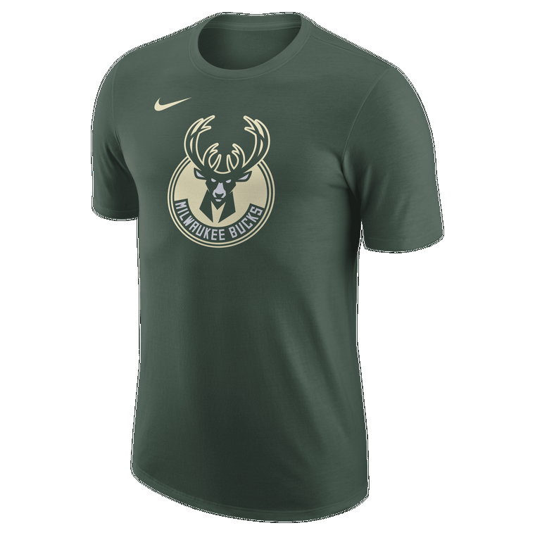 T-shirt męski Nike NBA Milwaukee Bucks Essential - Zieleń