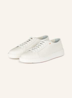 Santoni Sneakersy Clean Icon weiss