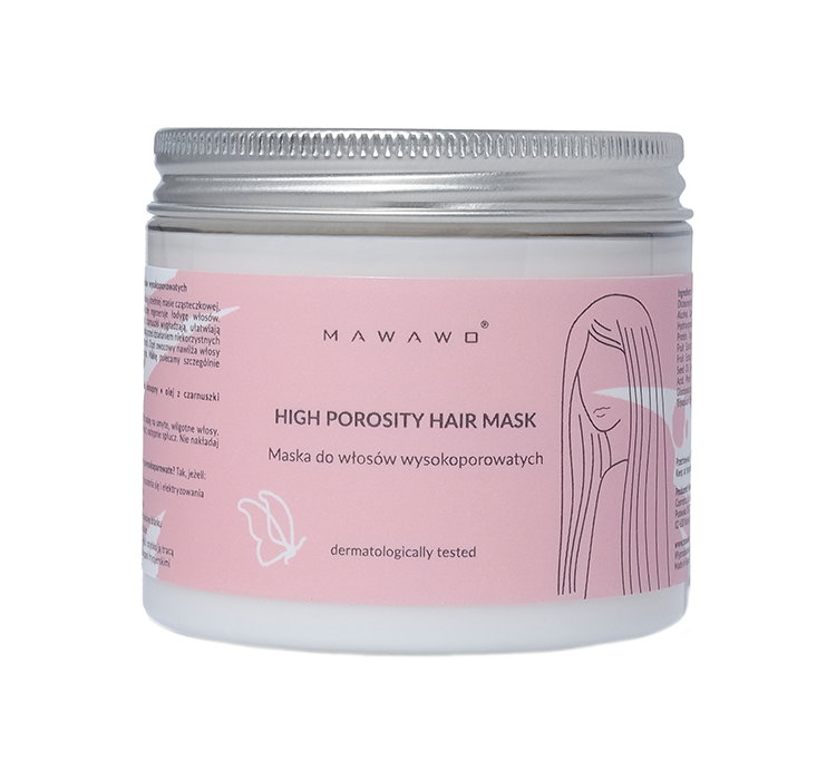 MAWAWO HIGH POROSITY HAIR MASKA DO WŁOSÓW WYSOKOPOROWATYCH 200ML