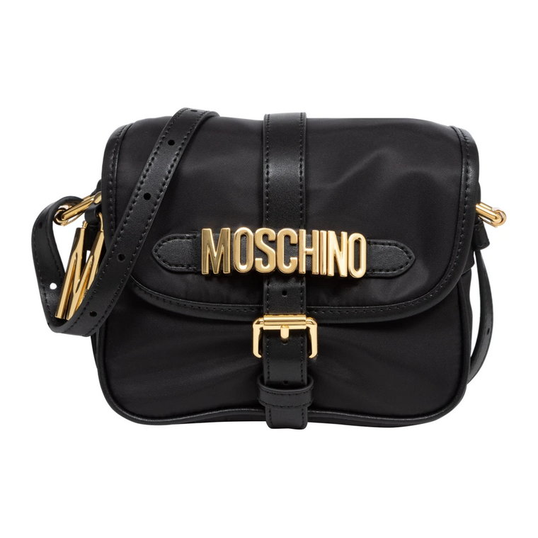 Regulowana Torba Crossbody z Odłączanym Paskiem Moschino