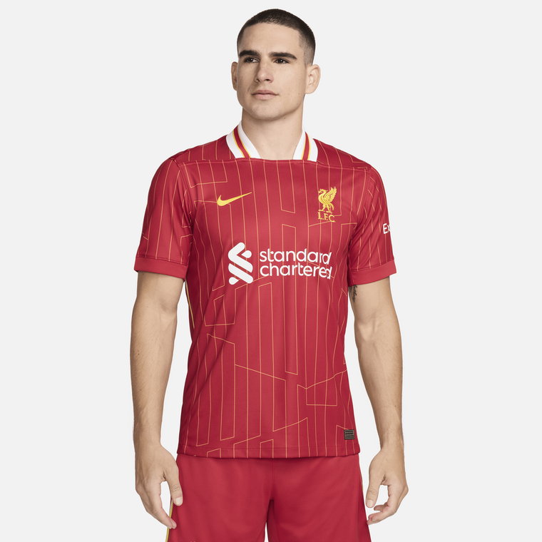 Męska koszulka piłkarska Nike Dri-FIT Liverpool F.C. Stadium 2024/25 (wersja domowa)  replika - Czerwony