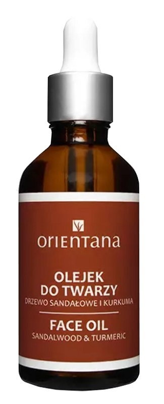 Orientana Drzewo Sandałowe i Kurkuma - olejek do twarzy 55ml