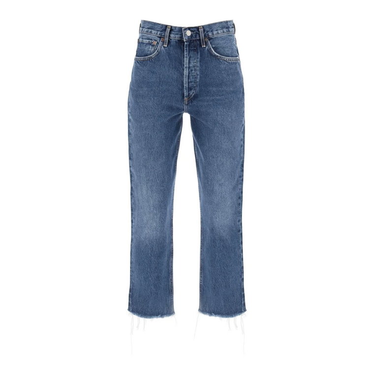 Riley Cropped Jeans z podwiniętym dołem Agolde