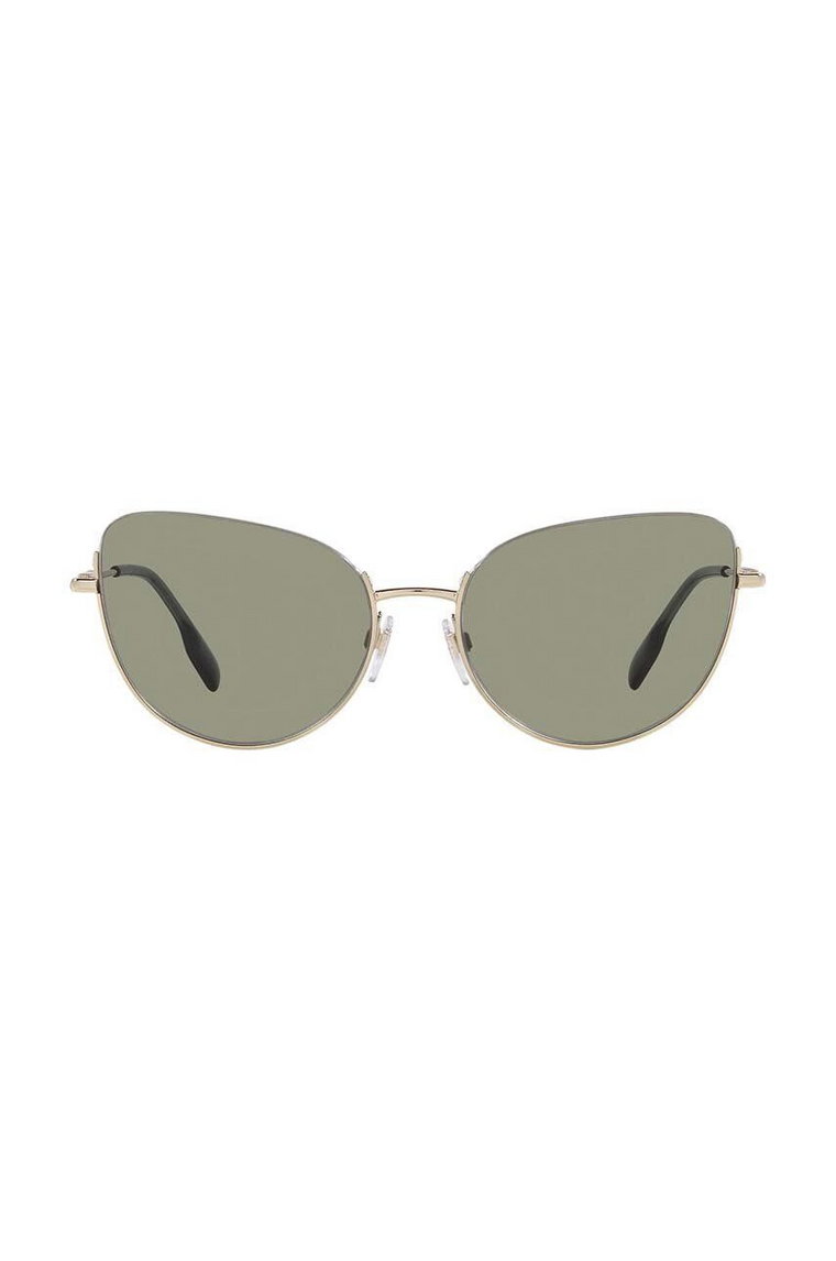 Burberry okulary przeciwsłoneczne HARPER damskie kolor czarny 0BE3144