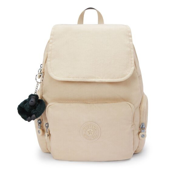 Kipling City Zip S Plecak miejski S 33.5 cm back to beige