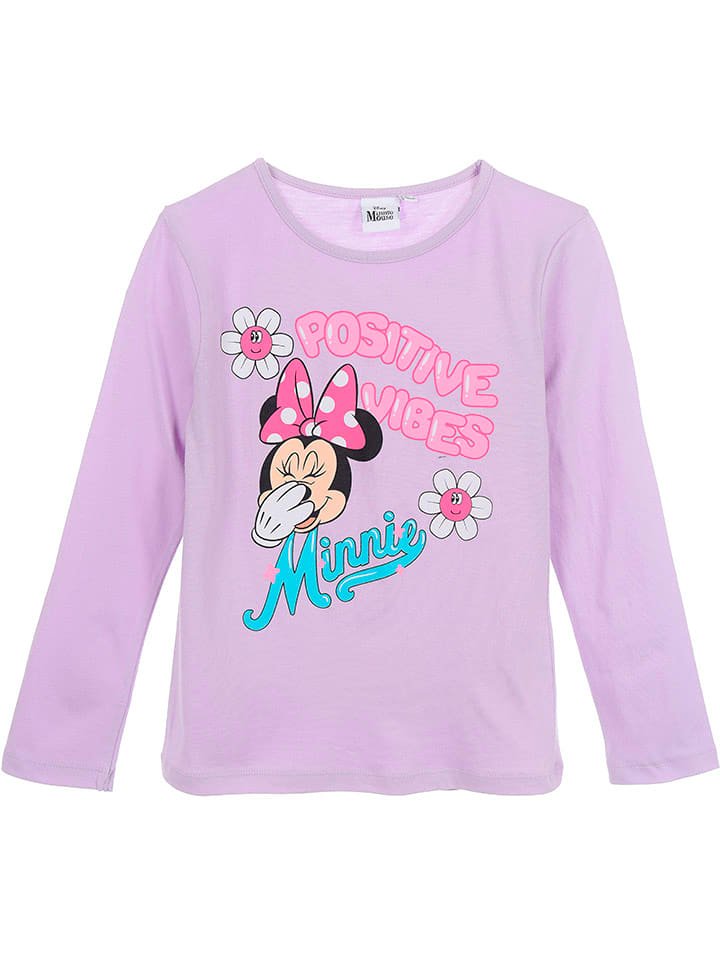 Disney Minnie Mouse Koszulka "Minnie" w kolorze fioletowym