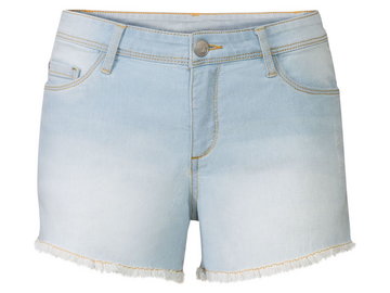 ESMARA® Szorty jeansowe damskie, 1 para (42, Jasnoniebieski)