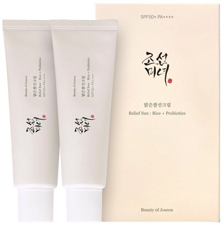 Beauty of Joseon Relief Sun - Rice + Probiotics Set 2x50ml