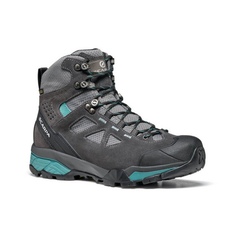 Damskie buty trekkingowe Scarpa ZG Lite GTX Women dark grey/blue lagoon - 40