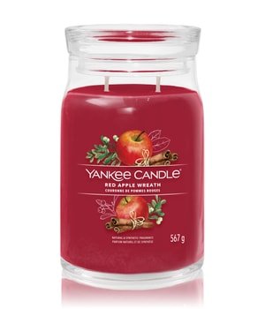 Yankee Candle Red Apple Wreath Signature Jar Świeca zapachowa 567 g