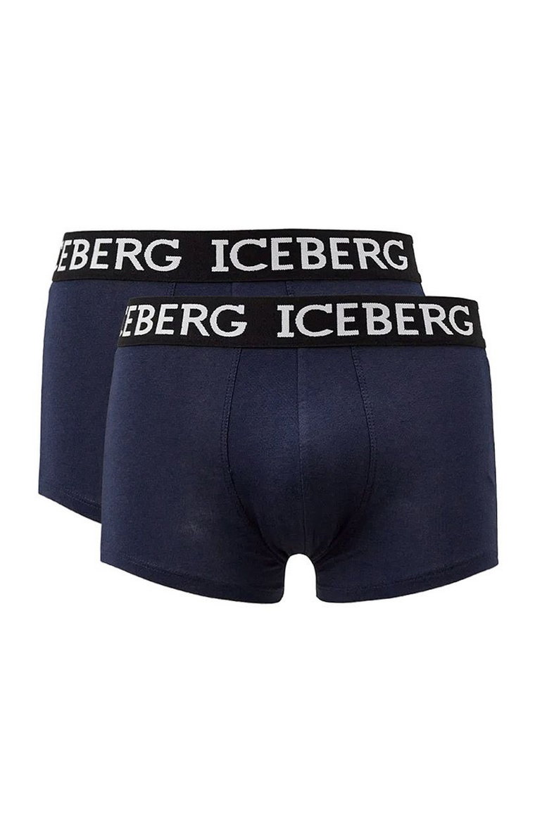 Iceberg 2-pack bokserki męskie granatowe ICE1UTR01B-Trunk, Kolor granatowy, Rozmiar M, ICEBERG