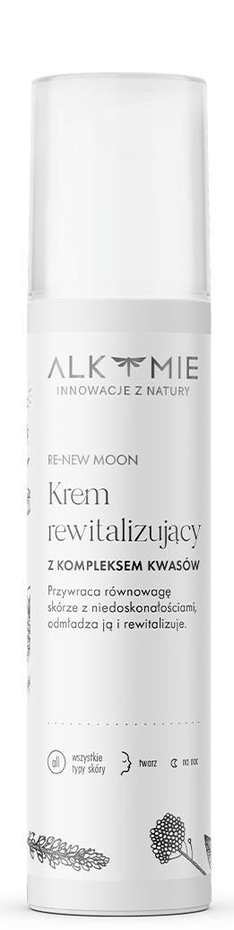 Alkmie Re-new Moon Krem rewitalizujący z kompleksem kwasów