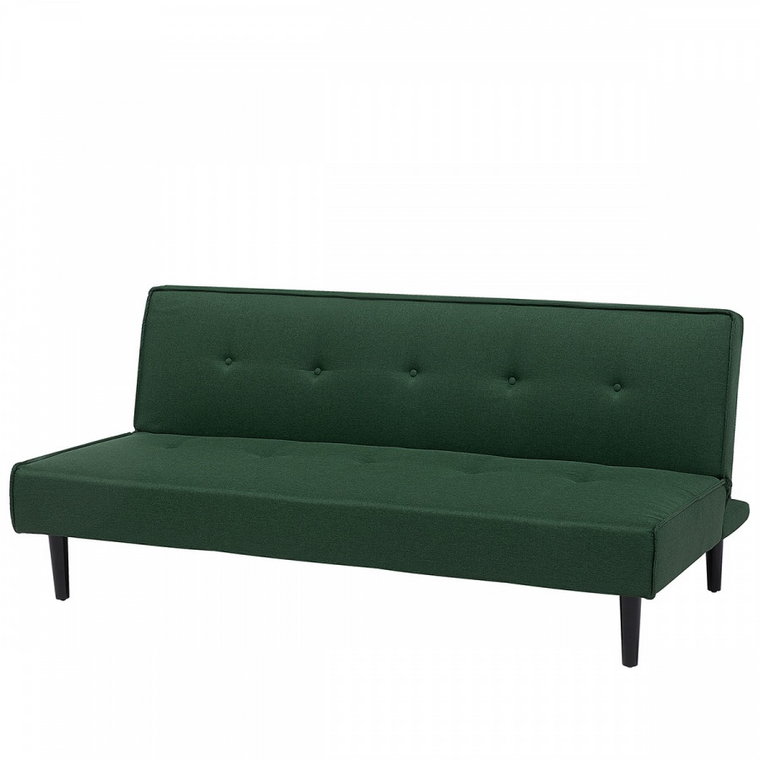 Sofa trzyosobowa tapicerowana ciemnozielona VISBY kod: 4260586356441