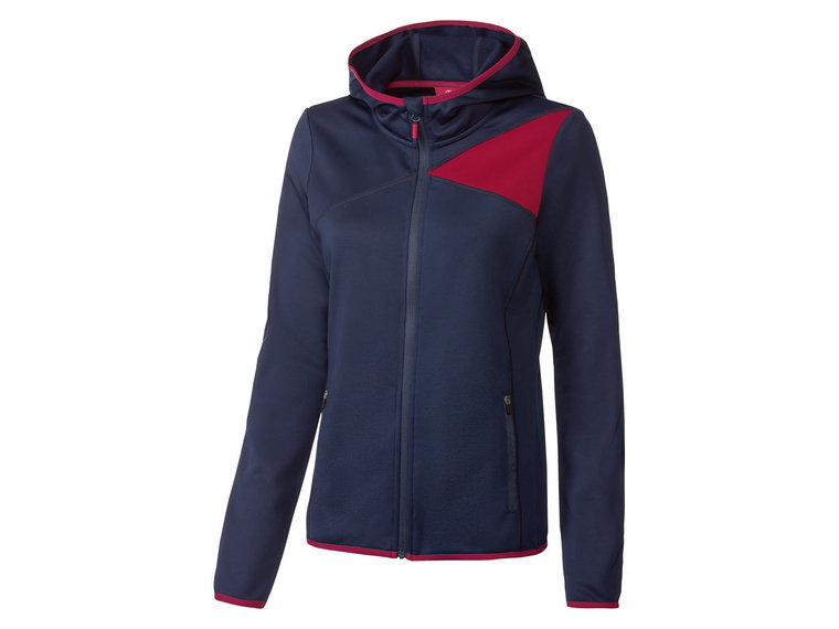 Rocktrail Kurtka damska softshell z kapturem (Granatowy, M (40/42))