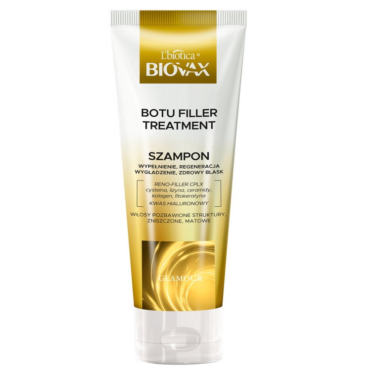 Biovax Glamour Botu Filler Treatment - Szampon wypełniająco-wygładzający 200 ml