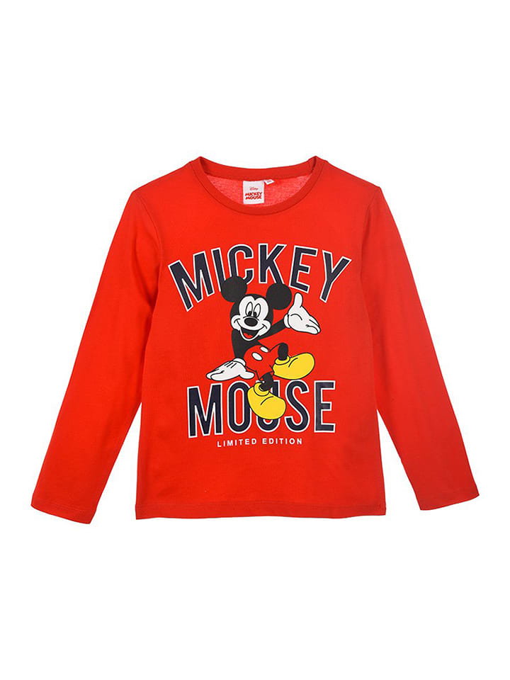 Disney Mickey Mouse Koszulka "Myszka Miki" w kolorze czerwonym