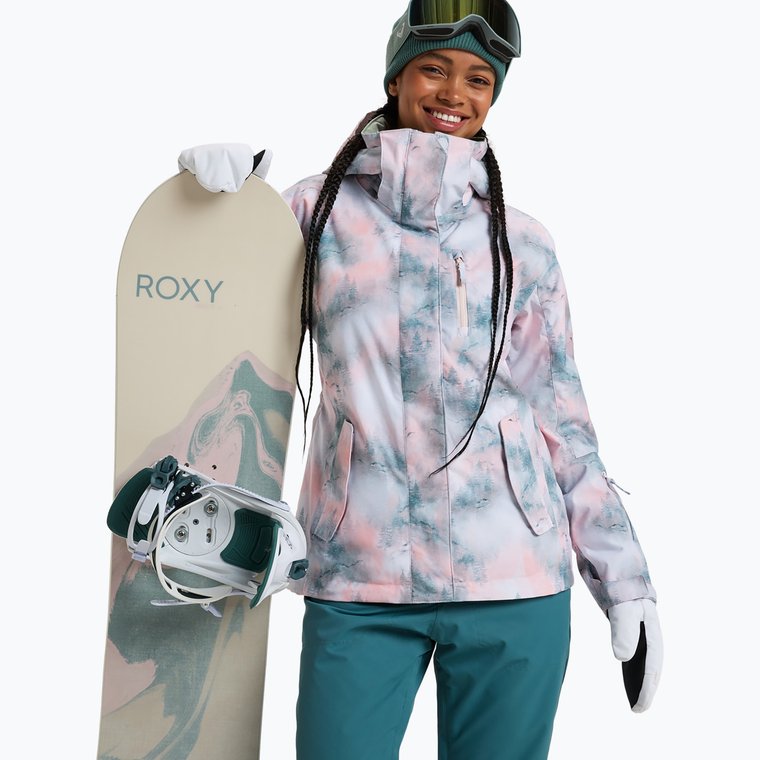 Kurtka snowboardowa damska ROXY Roxy Jetty sea pine mystery fog