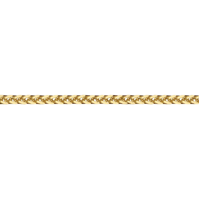 Łańcuszek z dwukolorowego złota - spiga