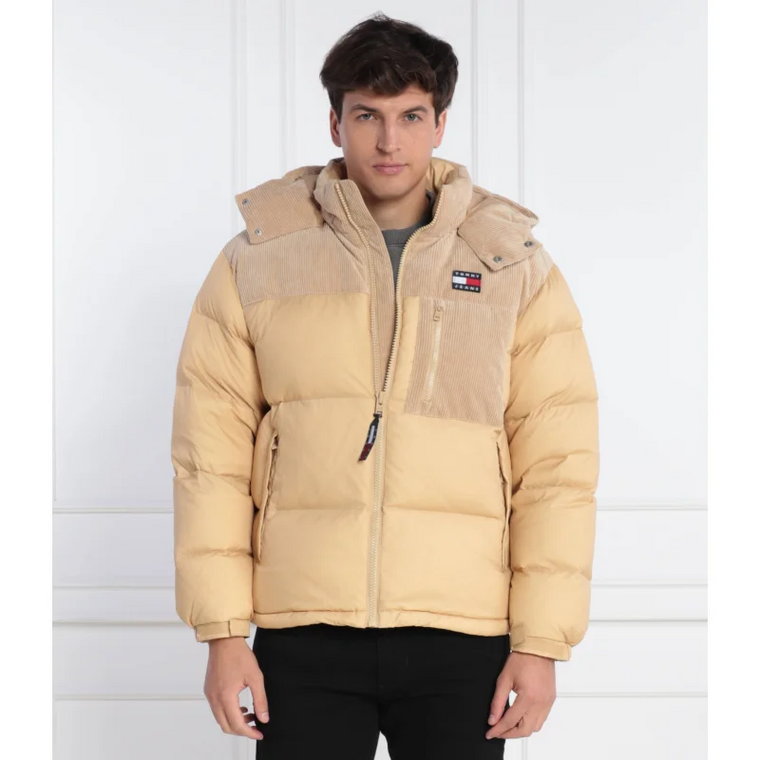 Tommy Jeans Puchowa kurtka TJM CORD MIX ALASKA PUFFER | Regular Fit