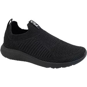 Czarne sneakersy męskie fila typu slip on - Męskie - Kolor: Czarne - Rozmiar: 44