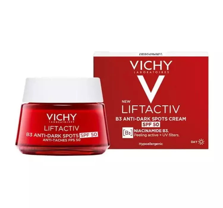 VICHY LIFTACTIV B3 KREM REDUKUJĄCY PRZEBARWIENIA SPF50 50ML