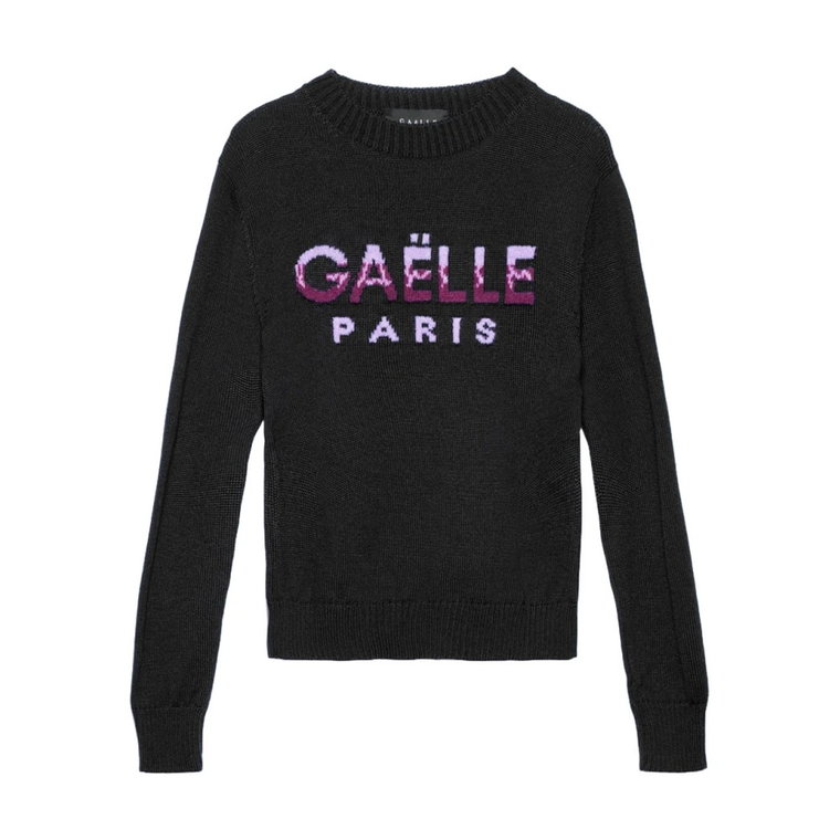 Czarny Sweter Gaelle Gaëlle Paris