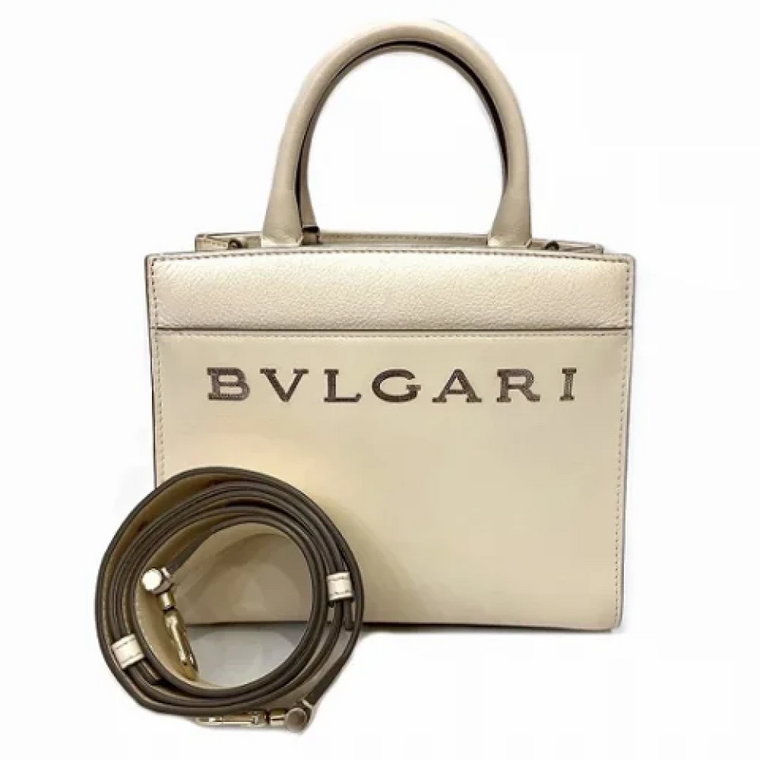 Pre-owned Leather shoulder-bags Bvlgari Vintage