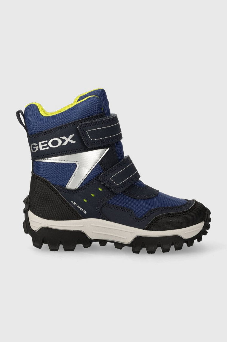 Geox buty zimowe dziecięce J36FRC 0FUCE J HIMALAYA B ABX kolor granatowy
