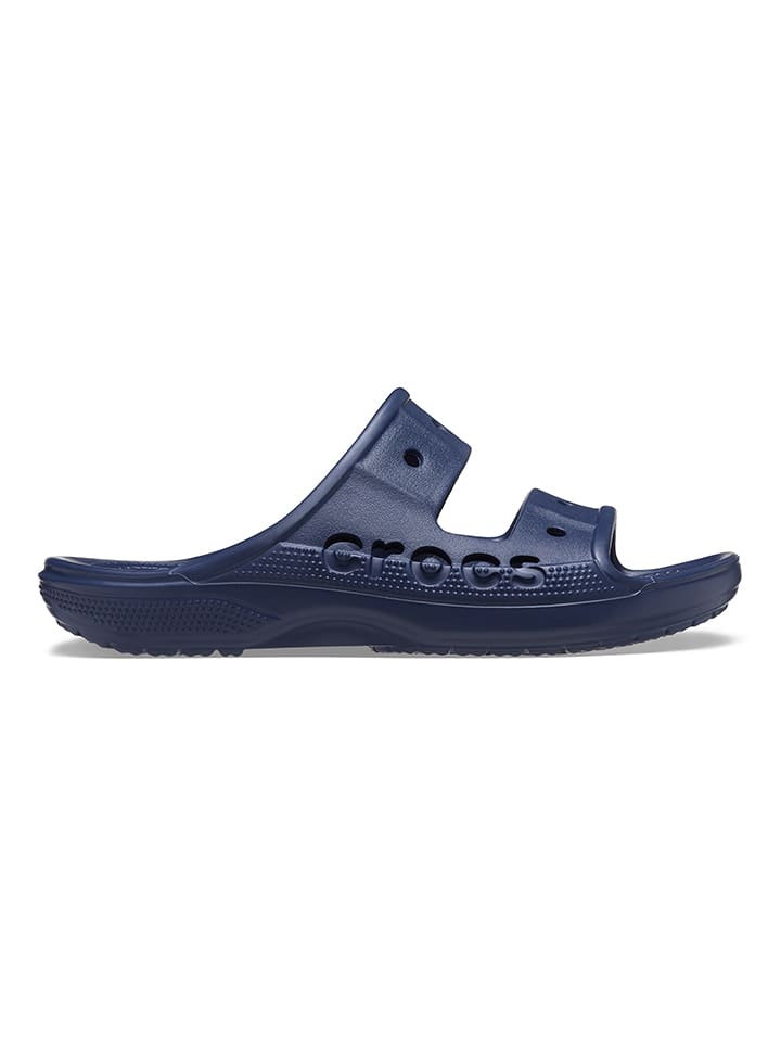 Crocs Klapki "Baya" w kolorze granatowym