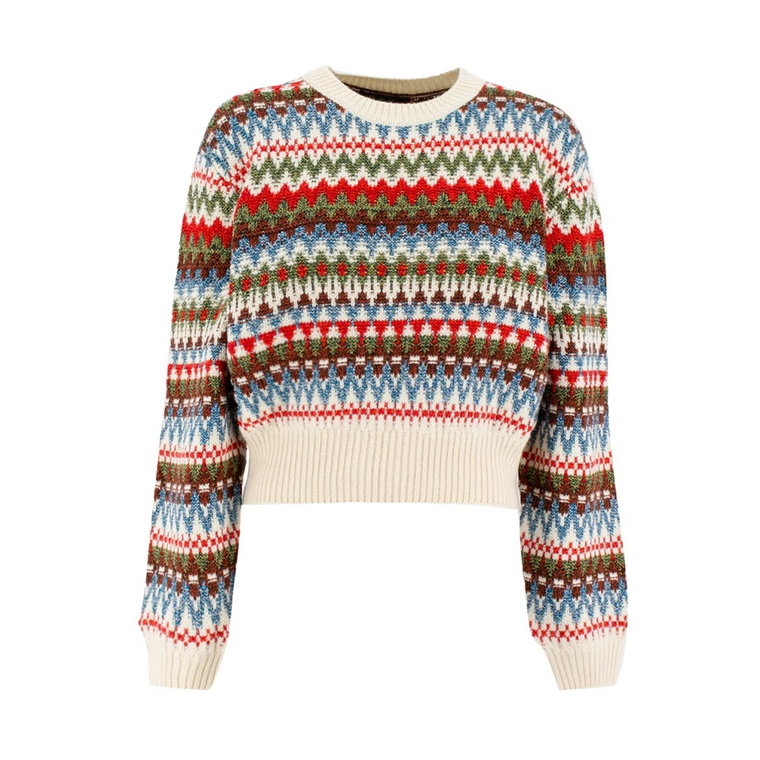 Sweter z wzorem zygzakowym inspirowany Andami Loro Piana