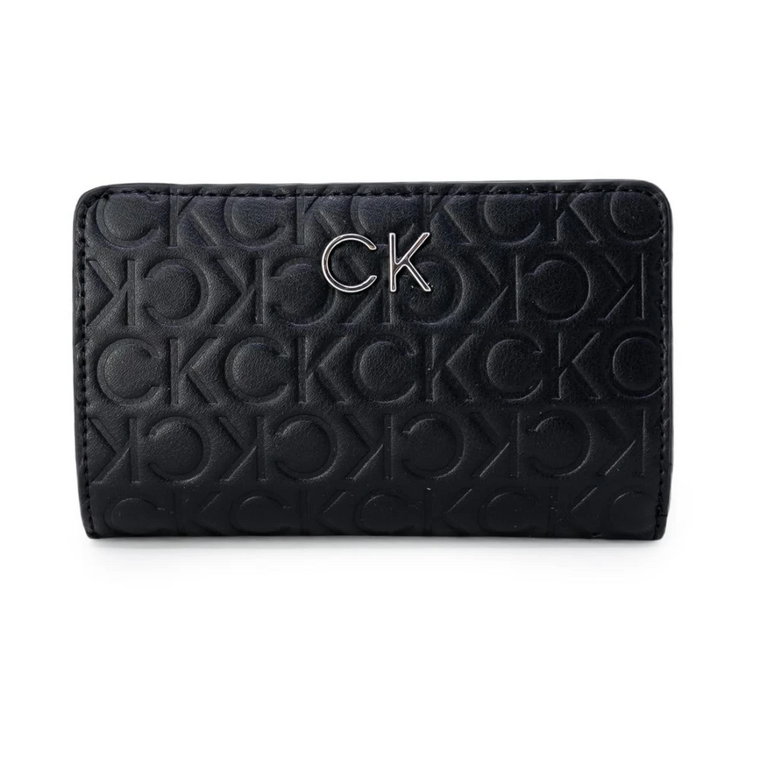 Czarny portfel damski Calvin Klein