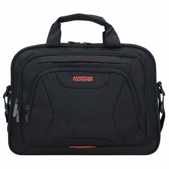 American Tourister AT Work Flight Bag 30 cm przegroda na laptopa black-orange