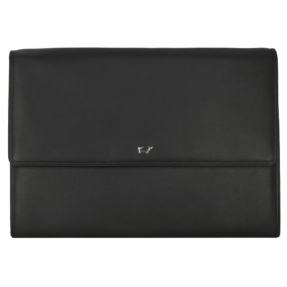 Braun Büffel Golf 2.0 Briefcase Leather 36 cm schwarz