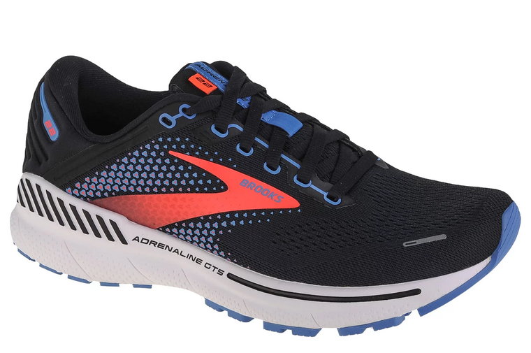 Brooks Adrenaline GTS 22 1203531B031, Damskie, Czarne, buty do biegania, tkanina, rozmiar: 36,5