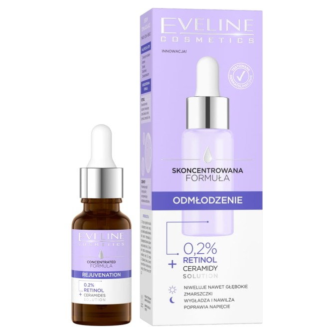 Eveline Cosmetics Skoncentrowana Formuła serum do twarzy Odmłodzenie 18ml