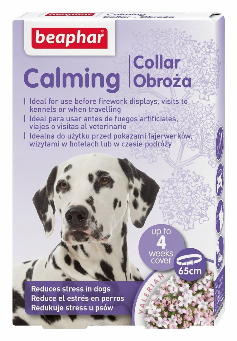 Obroża antystresowa i relaksacyjna dla psa Calming Collar 65 cm